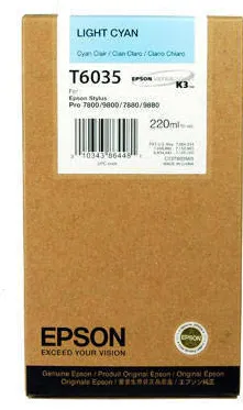 Cartus Imprimanta Epson  T603500 Light Cyan