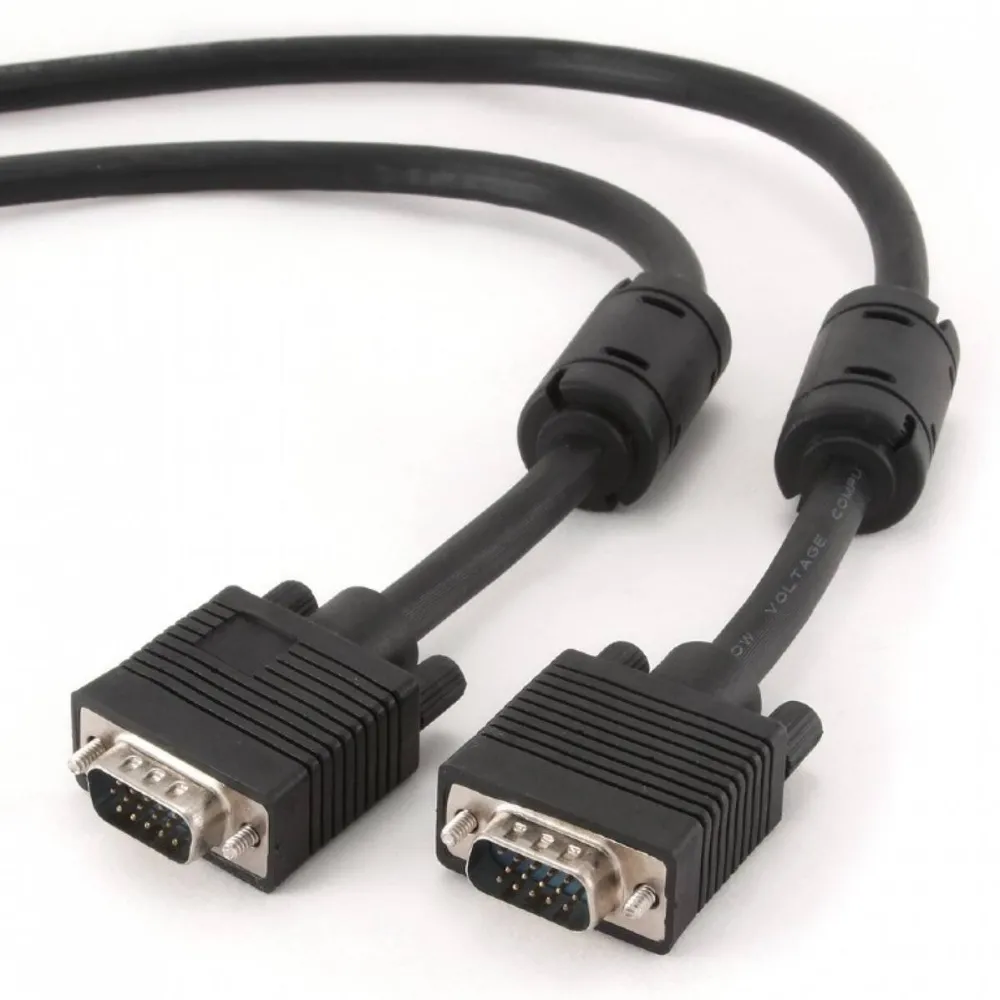 Gembird CABLU VGA ,  3m, (T/T), dubluecranat, miez ferita, calitate premium, black, "CC-PPVGA-10-B"
