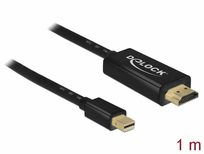 DELOCK 83698 HDMI cable - 1 m