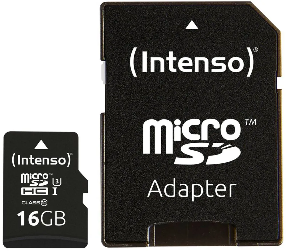 Card de Memorie Intenso microSDHC 16GB Class 10 UHS-I Professional