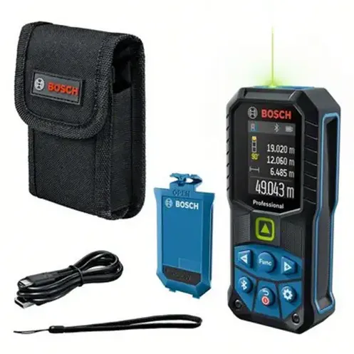 BOSCH Telemetru laser GLM 50-27 CG+BA3.7V1.0Ah