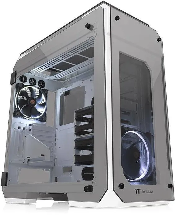 Carcasa PC Thermaltake View 71 Riing Tempered Glass E-ATX Full Tower - Snow Edition