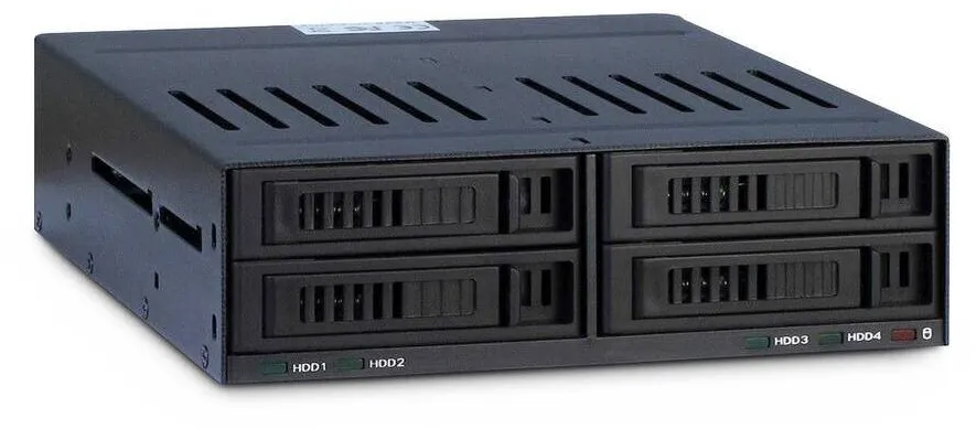Rack Inter-Tech Cadru detasabil 4x2,5" X-3531 pentru 1x5,25"Einschub