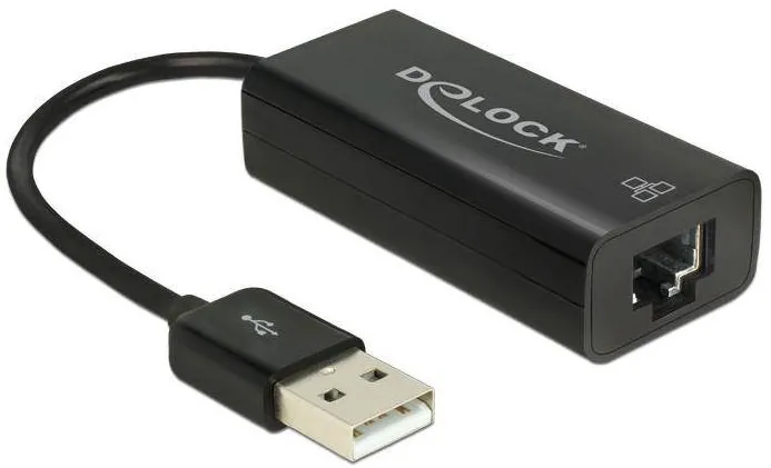 Adaptor DELOCK USB A -> RJ45 St/Bu