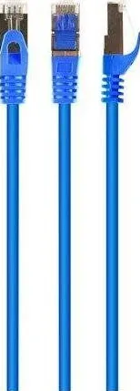 Patchcord Gembird PP6A-LSZHCU-B-3M RJ45 cat.6A SFTP LSZH 3m blue