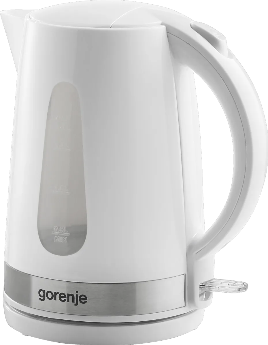 GORENJE K17WE Kettle, Electric, Capacity 1.7 L, Power 2200 W, Plastic/metal, White