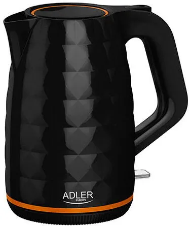 Adler Adler AD 1277 Kettle, Electric, Power 2200 W, Capacity 1.7 L, Plastic, Black