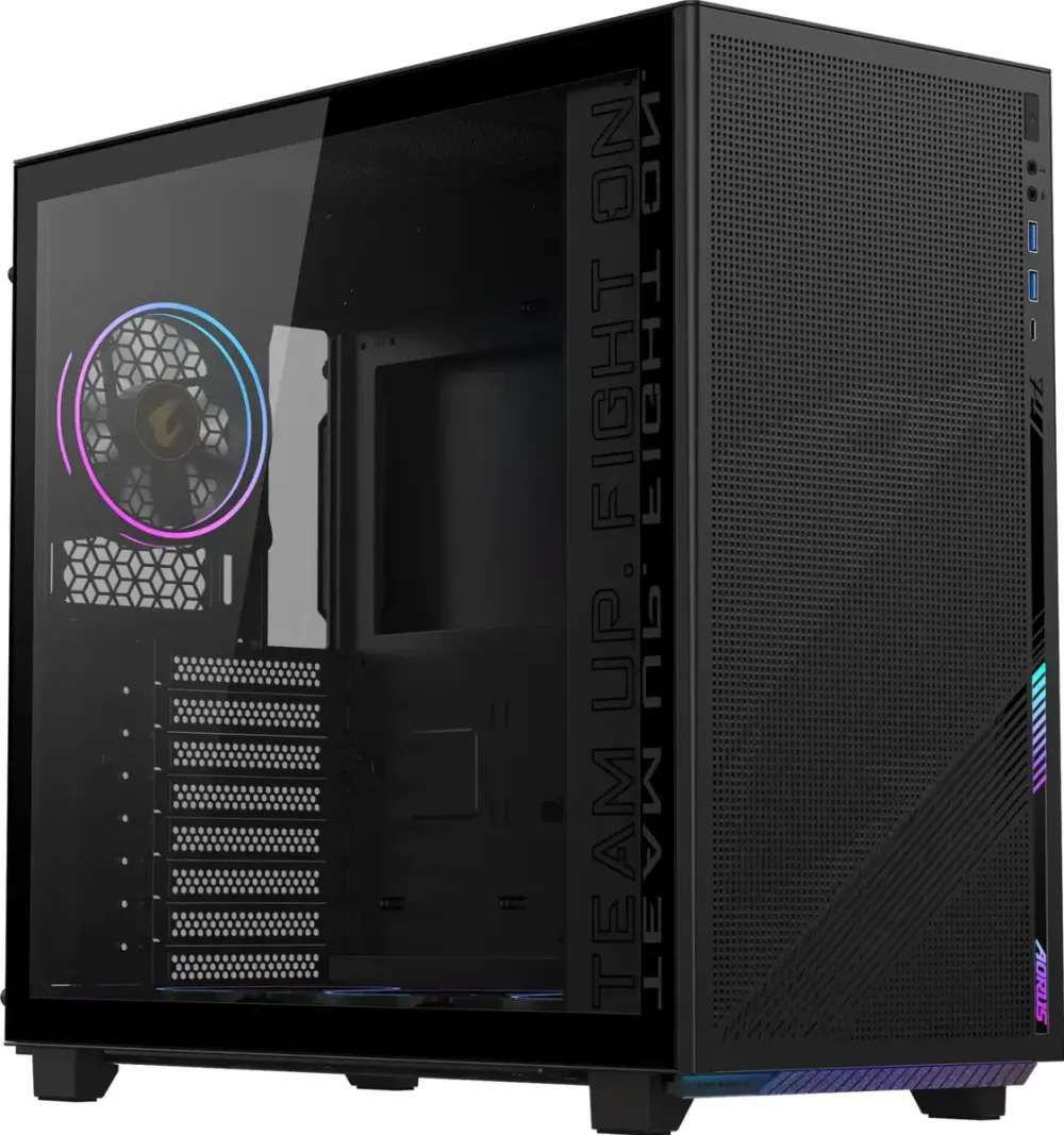 Carcasa PC GIGABYTE AORUS C400 Glass, Tower Case (black)