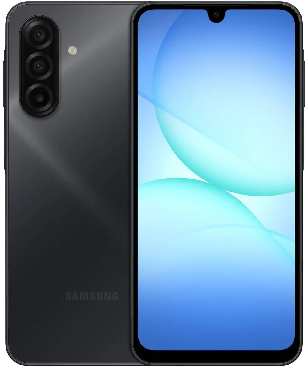 Smartphone Samsung Telefon mobil Samsung Galaxy A17, Dual SIM, 4GB RAM, 128GB, 4G, Black
