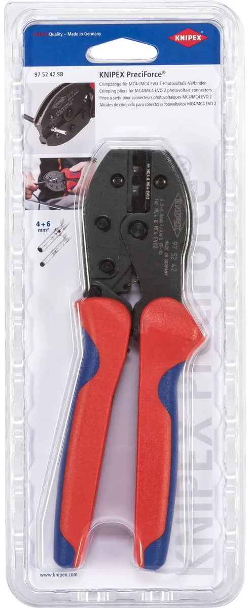 KNIPEX Cleste de sertizare PreciForce MC4 / EVO2