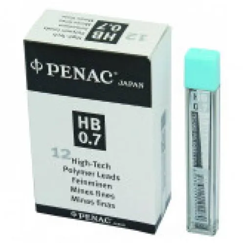 Penac Mine pentru creion mecanic 0.7mm, 12/set, PENAC - H