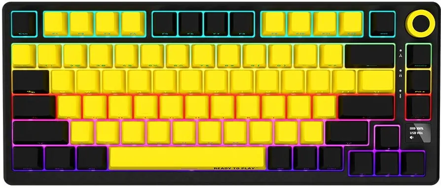 Tastatura LORGAR Tastatura LORGAR KBP7075W LRG-KBP7075W-YL-US