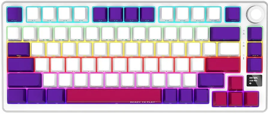 Tastatura LORGAR Tastatura LORGAR KBP7075W LRG-KBP7075W-WH-US