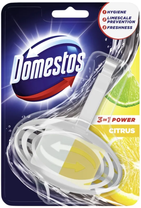 Chemia DOMESTOS Citrus, odorizant solid pentru toaleta - 35 grame