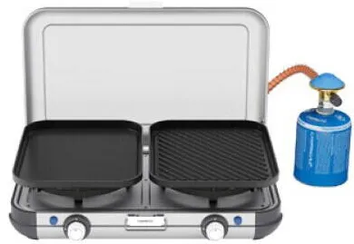 Campingaz Arzator camping Campingaz Grill & Go CV, 2000W, 49x45x33cm, 3 moduri de gatit, portabil
