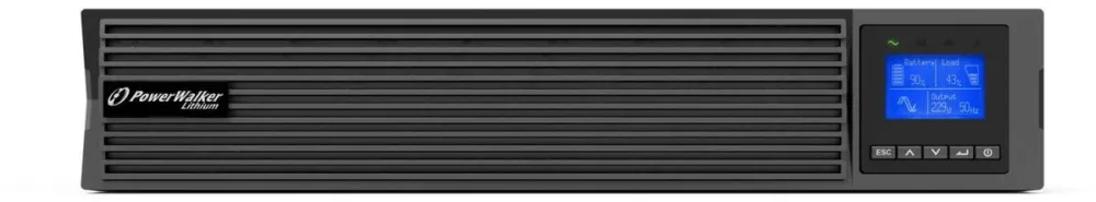 UPS BlueWalker Powerwalker VFI 2000 LICR IoT (black, 2 height units)