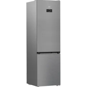 BEKO Combina frigorifica Beko B5RCNA416HXBW, No Frost, 415 l, Clasa C, Iluminare LED, AeroFLow, Functie congelare rapida, HarvestFresh, HomeWhiz , Inox