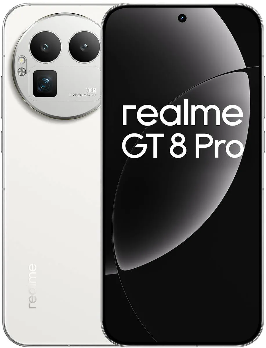 Smartphone Realme GT 8 Pro, 512GB, 16GB RAM, 5G, Diary White