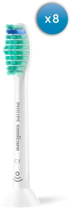 Philips HX6018/87 Sonicare ProResults Replacement brush heads, 8 pcs, Black