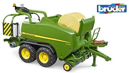 Masina BRUDER BROTHER John Deere Round Bale Press Wraps - 02032