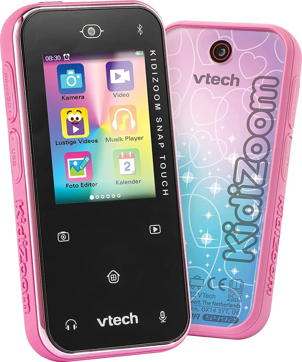 Aparat foto compact VTech KidiZoom Snap Touch, digital camera (pink)