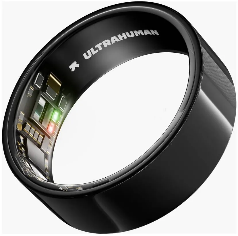 Ultrahuman Inel inteligent Air Aster negru Size 13