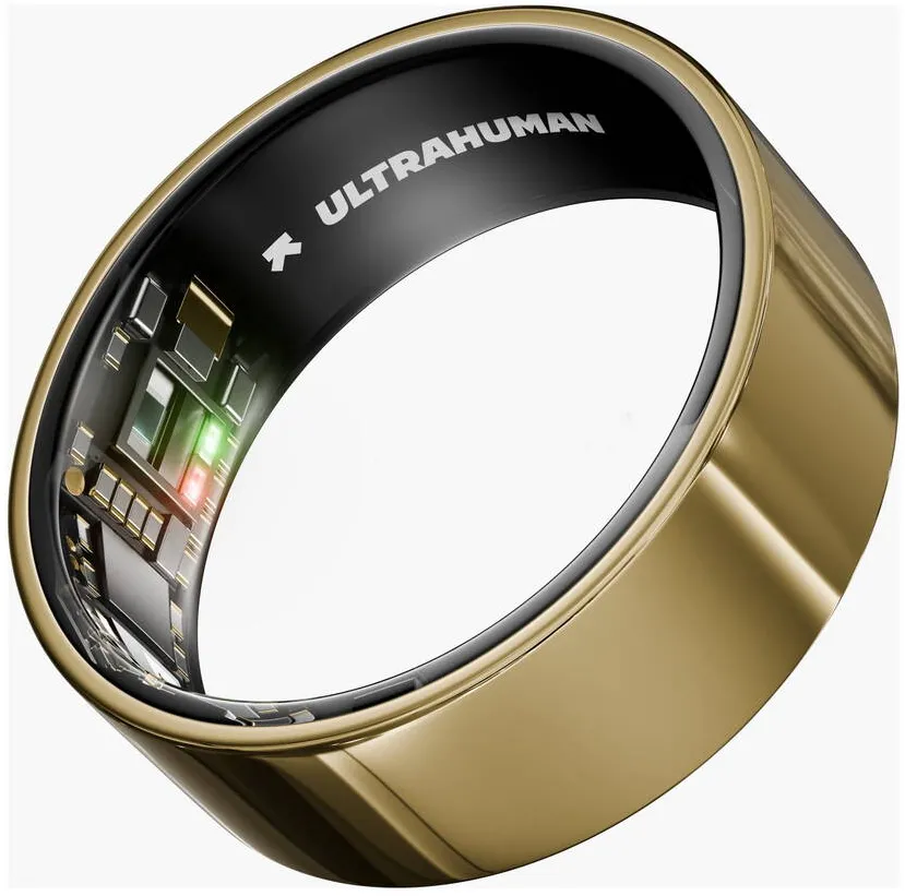 Ultrahuman Inel inteligent Air Gold Size 6