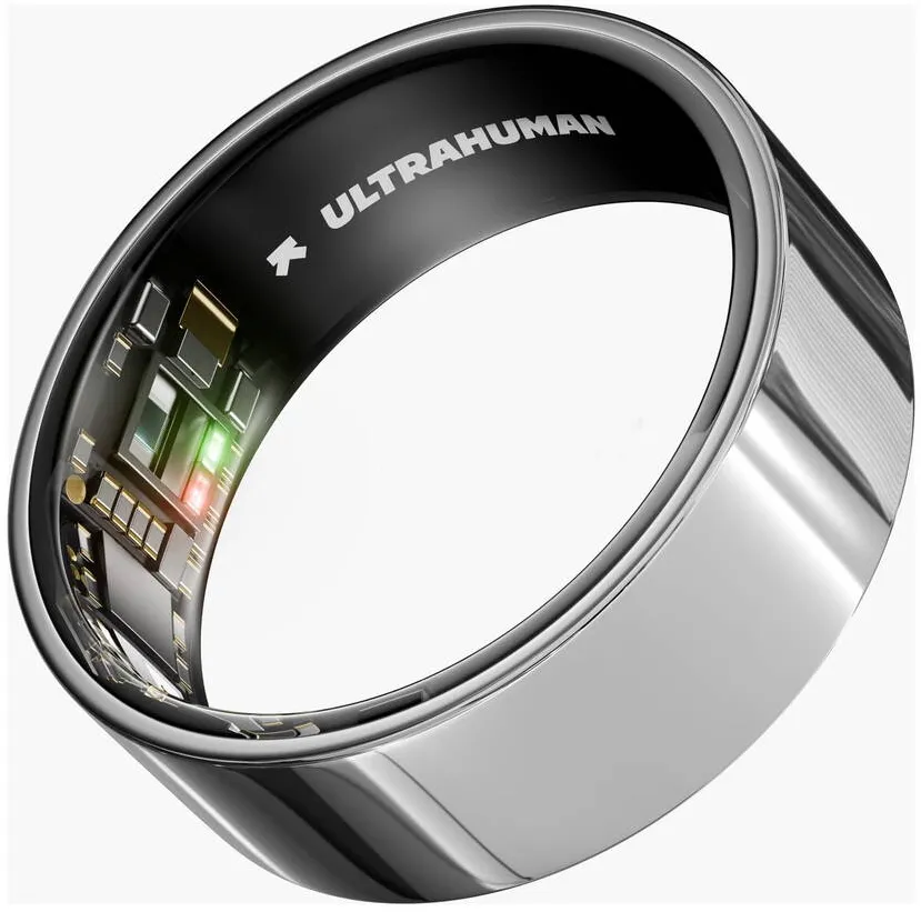 Ultrahuman Inel inteligent Air Silver Size 6