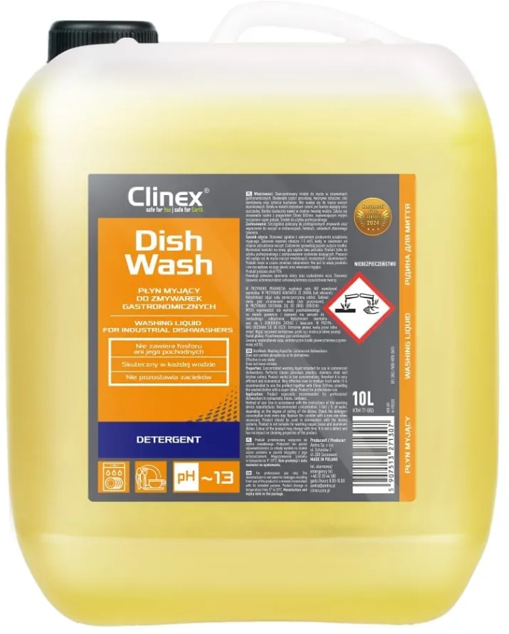 Clinex DishWash, 10 litri, detergent pentru masini de spalat vase