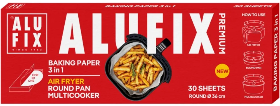 Generic ALUFIX hartie copt, 36cm x 36cm, 30 foi