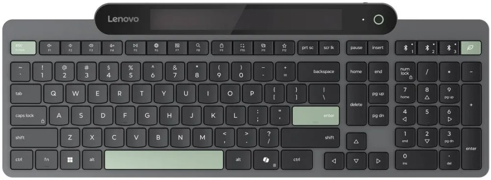 Tastatura Lenovo 4Y41R69489 keyboard Home/Office Bluetooth US English Black, Green