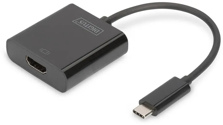 Adaptor Assmann DIGITUS USB Type-C to HDMI 4K/30Hz cable length: 19.5cm black