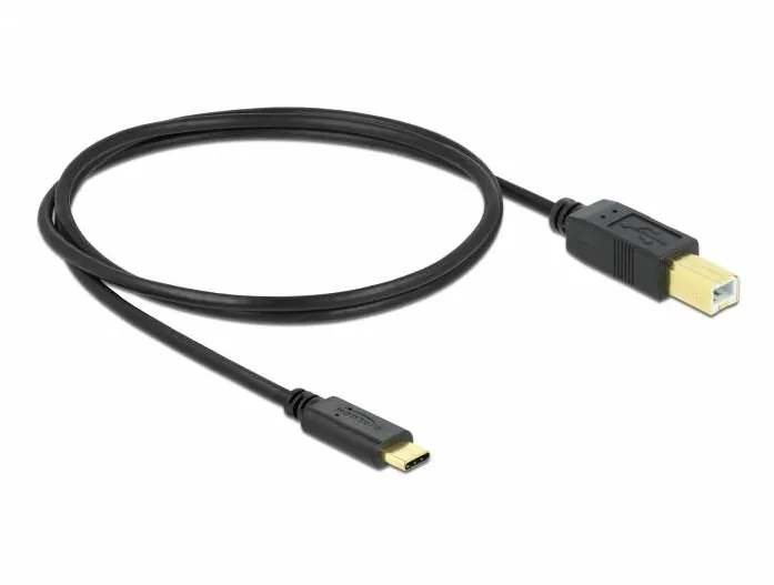 DELOCK 83601, USB-C cable - USB-C to USB Type B - 1 m