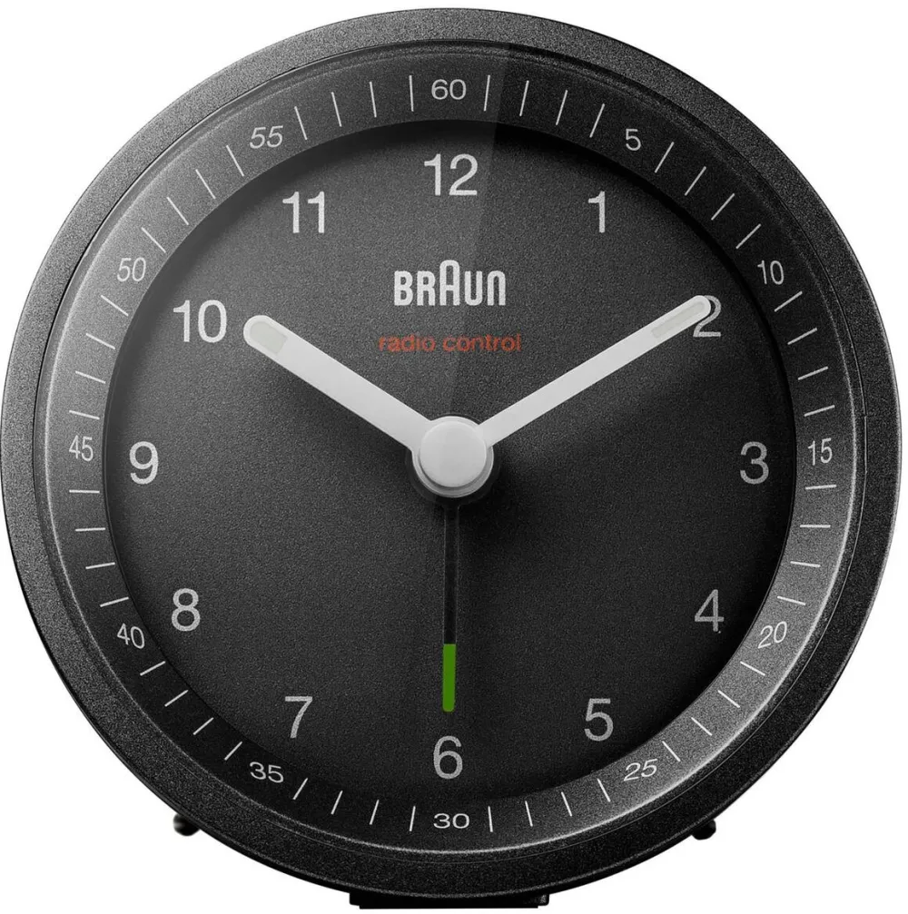 BRAUN Ceas de Birou BC 07 B-DCF black
