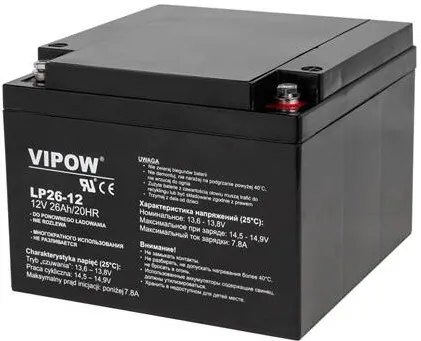 Vipow ACUMULATOR STATIONAR PLUMB ACID 12V 26AH