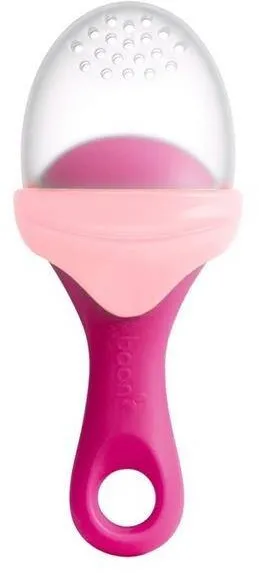 Jucarie Bebe Boon Pulp Silicone Feeder Pink