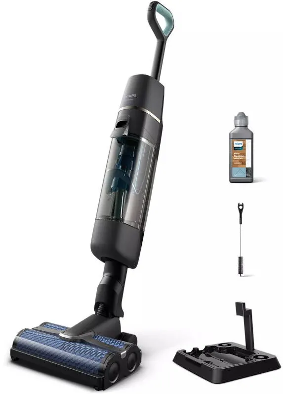 Aspirator Philips vertical, Seria 7000 AquaTrio XW7110/01, 0.6L
