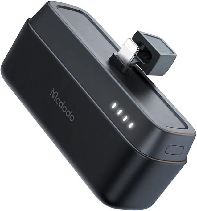Mcdodo Power Bank MC-6281 20W, 5000mAh for Lightning (black)