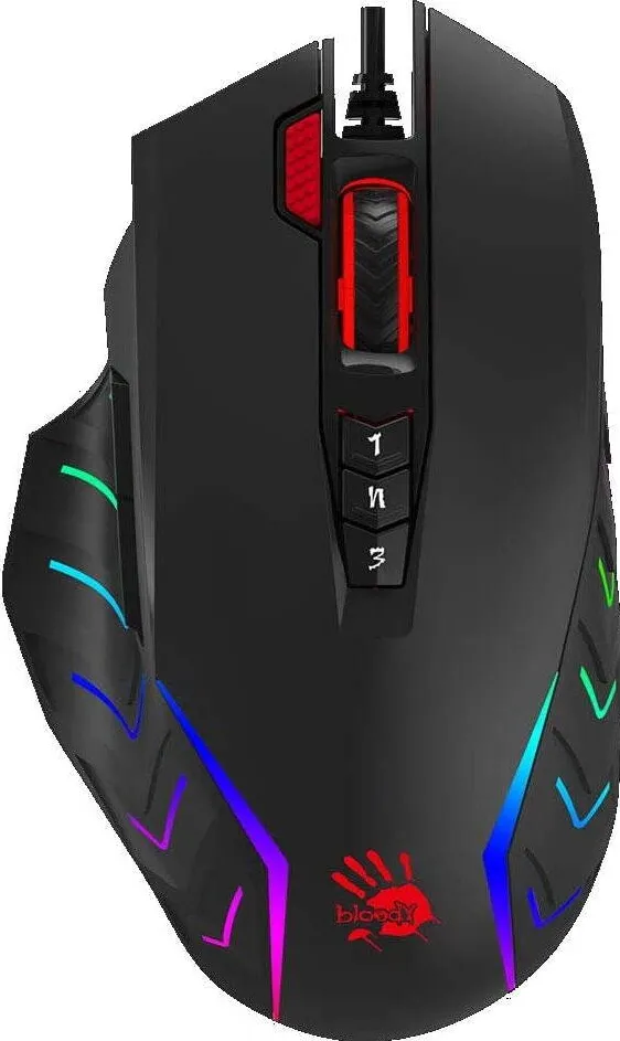 Mouse A4-TECH Mouse A4TECH BLOODY J95 S Stone Black USB