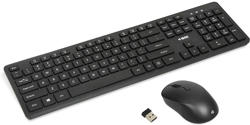 Kit Periferice IBOX Wireless keyboard + mouse set iBOX Workstation Pro Kit