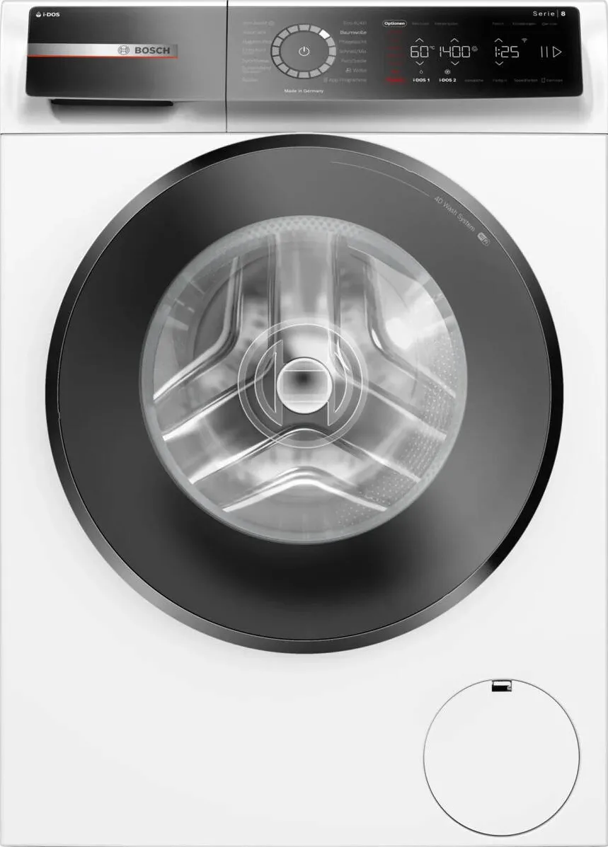 BOSCH Masina de spalat rufe seria 8 WGB244A40, Clasa A, HomeConnect, i-DOS, Spalare 4D, 9 kg, 1400 U/min