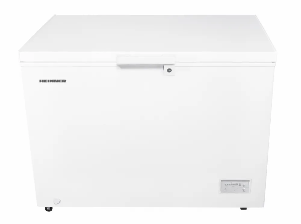 HEINNER Lada frigorifica HCF-HM308INVCD, 308 L, Clasa D, Inverter, Sistem convertibil, Control electronic, Alb