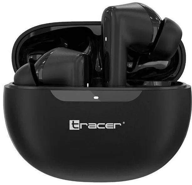 Casti Bluetooth TRACER Casti Wireless, TRACER, T10 TWS, Bluetooth 5.4, Raza de actiune 10 m, Negru