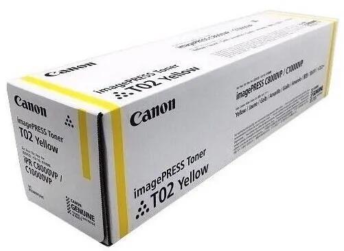Toner imprimanta Canon Cartus imprimanta Canon T02, original, galben, 1 bucata