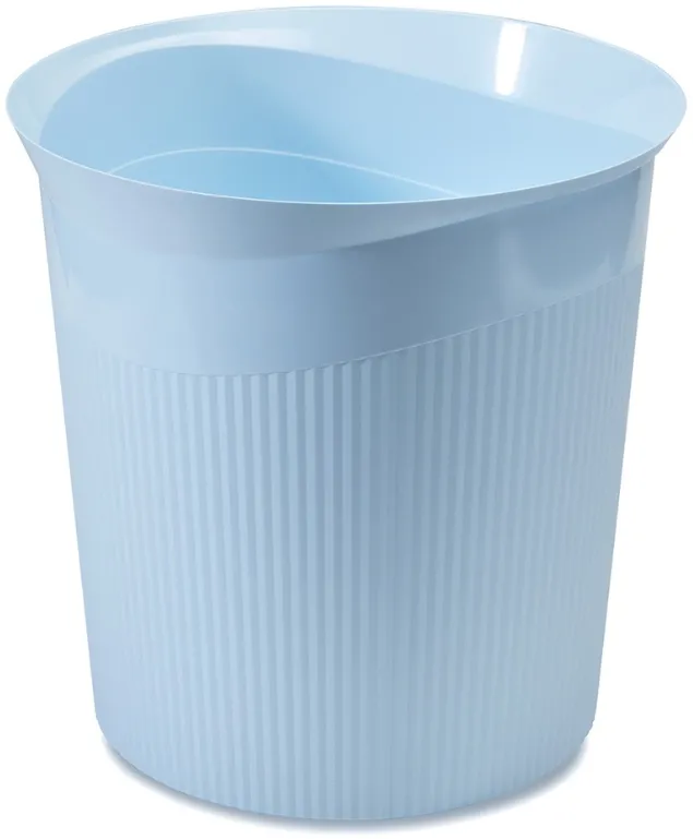 HAN Cos de birou pentru hartii, 13 litri, HAN Re-Loop, PP reciclat - albastru pastel