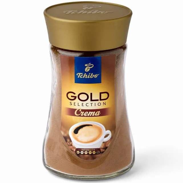 Tchibo Cafea instant, Tchibo Gold Selection Crema, 180 g