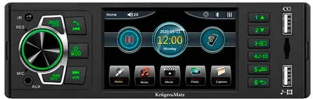 Player Auto Kruger&Matz PLAYER AUTO 1 DIN 4X50W KRUGER&MATZ