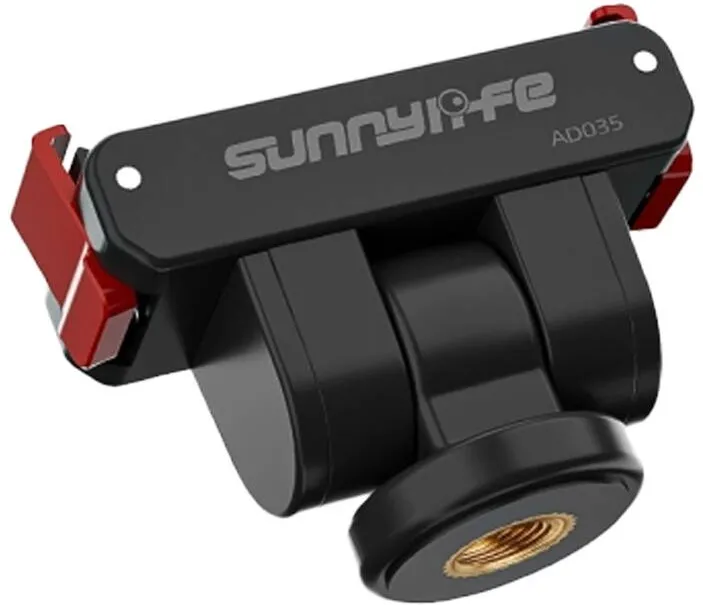 Sunnylife Sunnylife AD035 1/4” Interface 180° Rotatable Magnetic Adapter Mount for OSMO 360, ACTION 5 PRO/OSMO ACTION 4/3/2