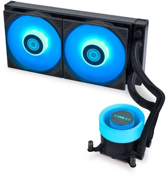 Cooler Lian Li CPU Lian Li Liquid Cooling GA II Lite, iluminare RGB, 2500RPM Negru