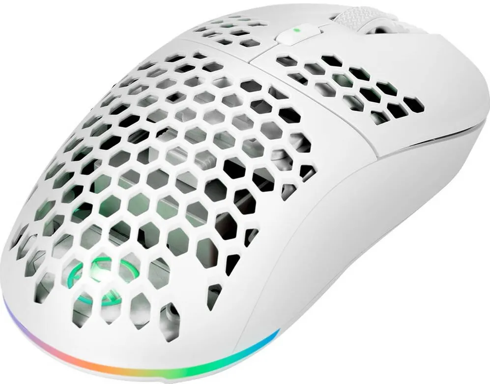 Mouse GAMIAC Gaming PX71, Wireless 2.4 Ghz, 16000 dpi Alb